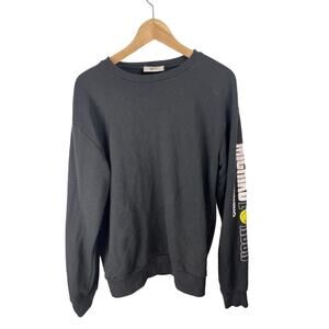 Michiko Koshino x Smiley London Mens M Japan Designer Sweatshirt Crewneck